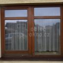 Dřevěné okno před opravou hliníkovým opláštěním