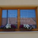 Renovované dřevěné okno hliníkovým opláštěním firmy Window servis
